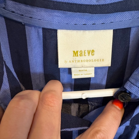 Maeve Striped Blouse - Picture 3 of 4